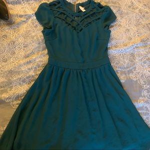 Blue Skater Dress